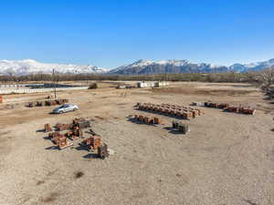 Property view of mountains featuring a rural view