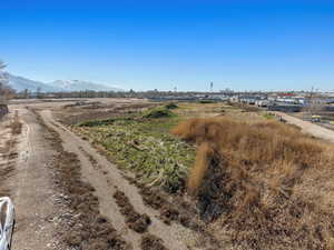 View of street featuring a rural view and a mountain view