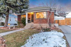 View of bungalow-style home