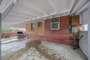 View of patio / terrace with grilling area