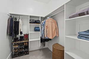 Generous Walk-In Closet