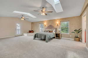 Primary Bedroom with Balcony