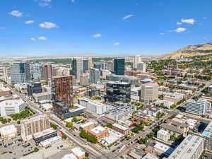 View of city with a mountain view