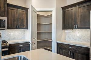 Pantry with sink