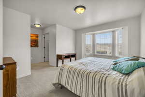 Primary Bedroom with large bay window