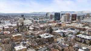 City view with a mountain view