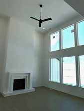 View of unfurnished living room