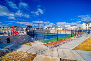 Pickleball and playground