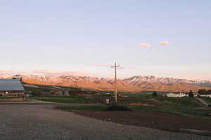 View from the property facing east.