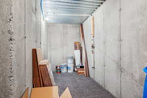 View of basement