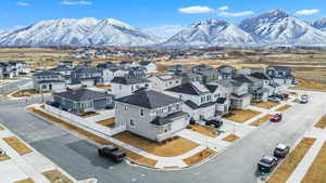 Mountain view with a residential view