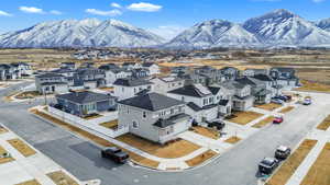 Mountain view with a residential view