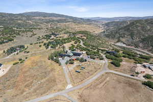 Bird's eye view featuring a Vast mountain view