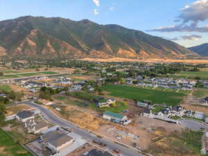 Bird's eye view of property