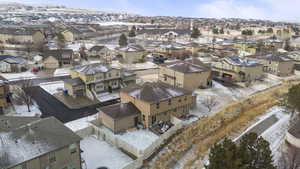 Bird's eye view featuring a residential view