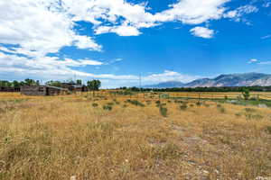 Mountain view featuring a rural view