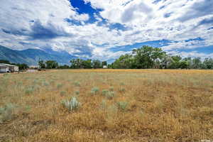 Mountain view featuring a rural view