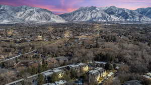 View of mountain feature with a residential view