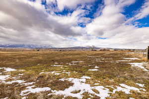 View of mountain feature featuring a rural view