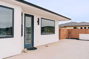 View of patio / terrace with fence