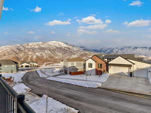 Mountain view from 2nd floor balcony