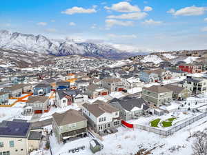 Aerial view of neighborhood and views