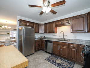 kitchen view to dining room