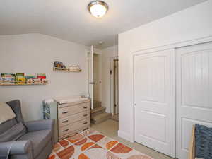 3rd bedroom with good size closet