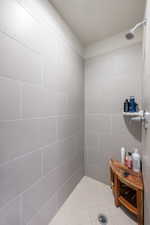 Bathroom with walk in shower