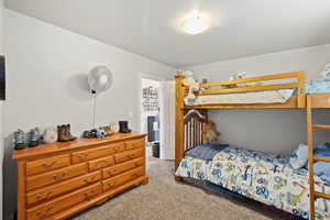 Large Side: Bedroom 2 featuring carpet flooring