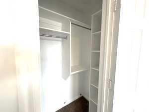 View of closet