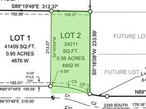 Plat Map of Lot 2