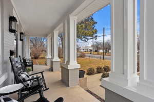 View of porch