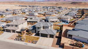 Bird's eye view featuring a residential view