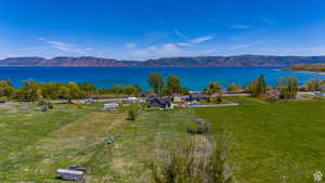 View from west end of 2.3-acre lot toward home.