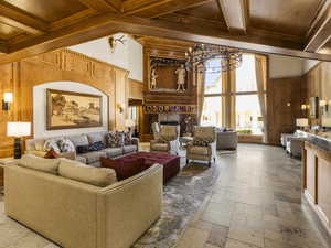 View of building lobby