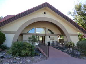 View of doorway to property club house