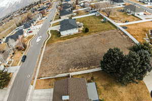 Birds eye view of property featuring a residential view