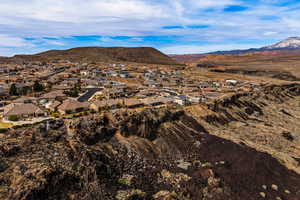 Mountain view with a residential view