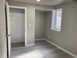 South facing egress window lets so much natural light in this sweet little room.