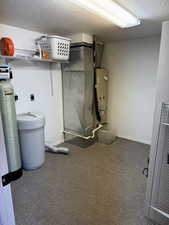 Utility/storage room with additional laundry hookups