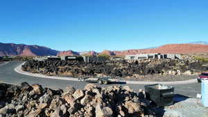 View of mountain backdrop
