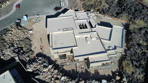 Aerial overview of property's location