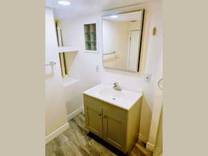 3/4 bath in basement