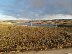 Property view of water featuring a mountain view