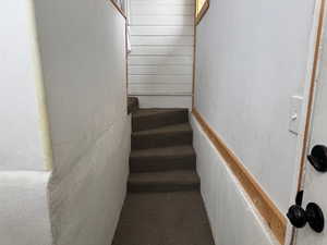 View of stairs