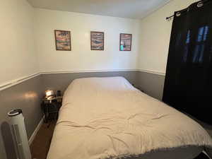 Bedroom featuring carpet floors