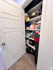 View of closet