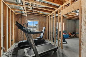 View of workout area