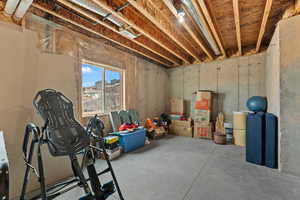 View of basement